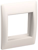 Рамка-суппорт для кабель-канала IEK Праймер 1-м. 2 мод. белый картинка